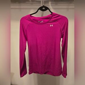Under Armour Women's Pink Long Sleeve Top